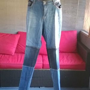 Patch jeans